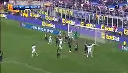 Cristian Zapata Goal HD - Inter 2-2 AC Milan 15.04.2017