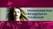 Permanent hair straightening at home using Natural ingredients,Hair Straightening At Home