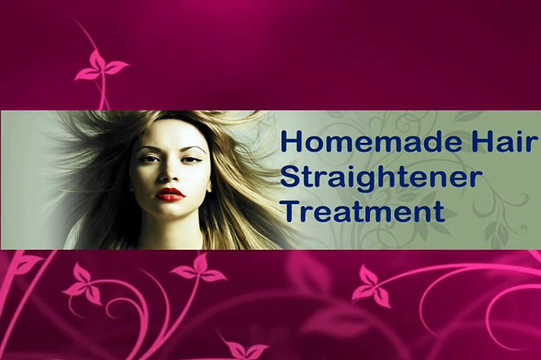 Permanent hair straightening at home using Natural ingredients,Hair Straightening At Home