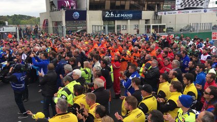 Vibrant hommage à Anthony Delhalle