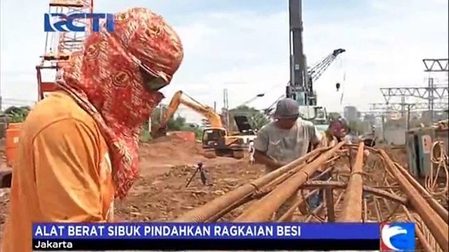 Progres Pembangunan Double Double Track Manggarai Sudah 60 Persen