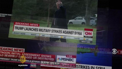 How the US media reacted to Trump's Syria attack - The Listening Post (Lead)