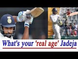 Rohit Sharma asks Ravindra Jadeja about his age | Oneindia News