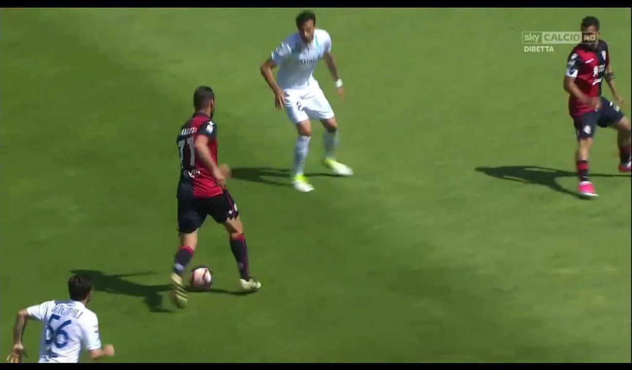Marco Borriello Goal HD - Cagliari 1-0 Chievo - 15.04.2017