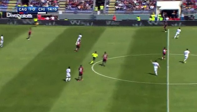 Marco Sau Goal HD - Cagliari 2-0 Chievo 15.04.2017