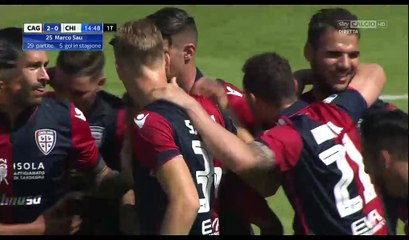 Marco Sau Goal HD - Cagliari 2-0 Chievo - 15.04.2017