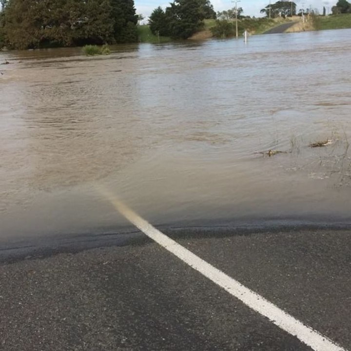 Floodwaters Block Roads As Cyclone Cook Batters New Zealand