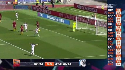 Jasmin Kurtic GOAL | Roma 0-1 Atalanta - 15.04.2017 HD