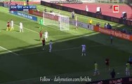 Mohamed Salah whips the ball into the penalty area | AS Roma v. Atalanta Serie A 15.04.2017