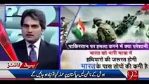 Indian Anchor Warns Indian Government For Not Messing with Pakistan