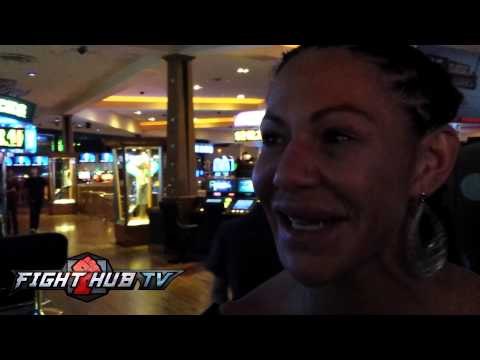 Cris Cyborg what MMA champs go fight Muay Thai? nobody!