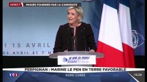 Marine Le Pen appelle ses sympathisants à prendre un indécis ou un abstentionniste par la main