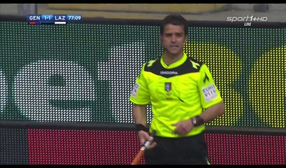 Goran Pandev Goal HD - Genoa 2-1 Lazio - 15.04.2017
