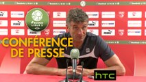 Conférence de presse Nîmes Olympique - US Orléans (2-0) : Bernard BLAQUART (NIMES) - Didier OLLE-NICOLLE (USO) - 2016/2017