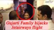 Family from Gujarat hijacks Jet Airways plane, tried bribing passenger, Watch Video | Oneindia News