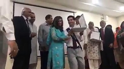 Imran Khan Distributing Prizes Among Special Children in Rising Sun Institute Lahore