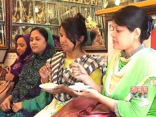 বৈশাখের দ্বিতীয় দিনেও পুরাণ ঢাকায় বিভিন্ন দোকানে হালখাতা