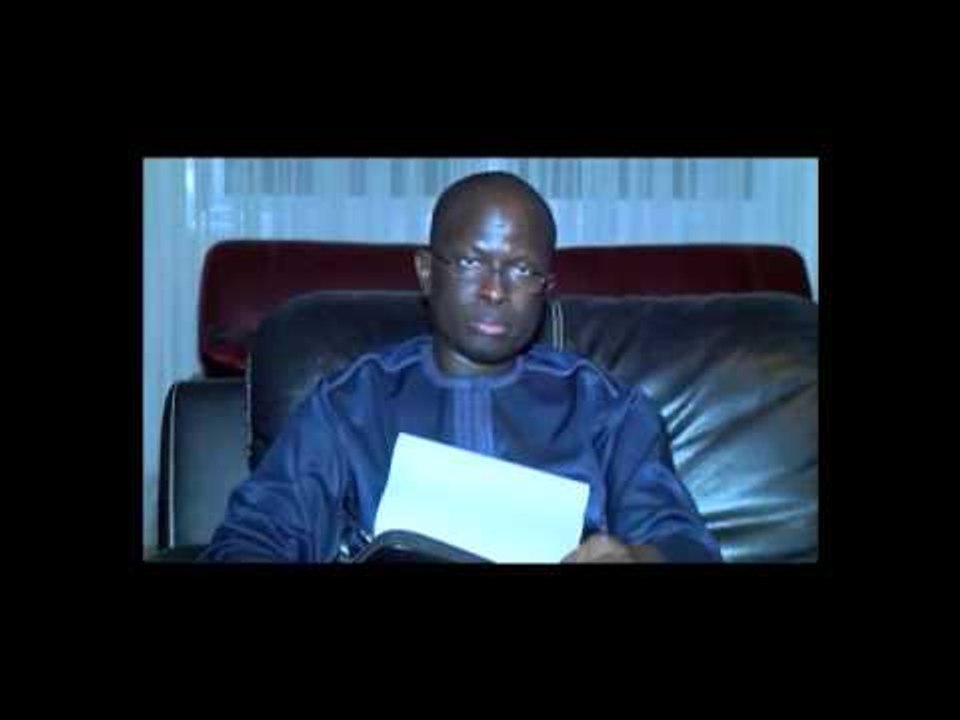 Modou Diagne Fada du PDS est déçu du discours de fin du chef de l'Etat