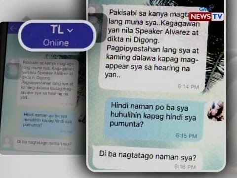 Ronnie Dayan, pinayuhan umano ni Sen. de Lima na magtago at huwag siputin ang pagdinig