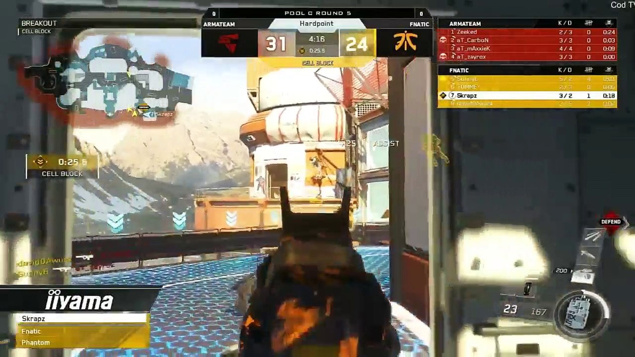 Fnatic vs Arma Team Bo5 | COD CWL Birmingham Open 2017 - Group C | CoD Esports TV