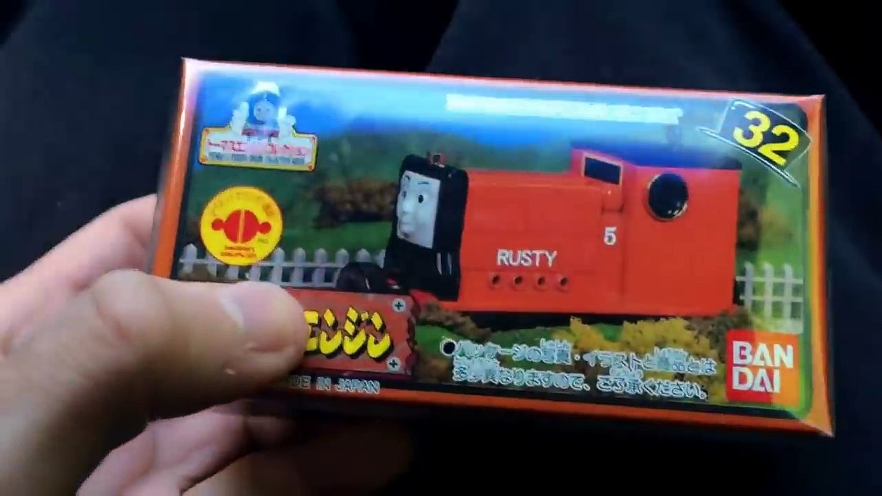 Thomas the Tank Engine Bandai TECS Rusty and Capsule Annie