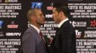 Cotto vs  Martinez- Los Angeles press conference and Faceoff