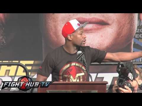 Floyd Mayweather vs. Marcos Maidana press conference video highlights