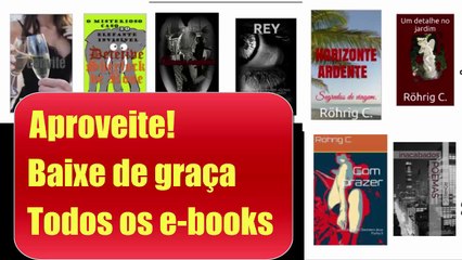 Aproveite! Baixe de graça todos os e-books dessa lista