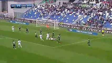 Matias Silvestre EURO GOAL | Sassuolo 0-1 Sampdoria - 15.04.2017 HD