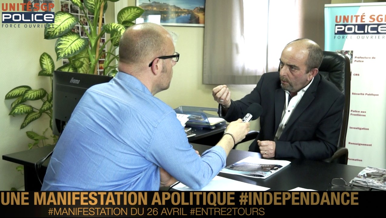 MANIFESTATION DU 26/04/17 - UNE MANIFESTATION APOLITIQUE INSISTE YVES LEFEBVRE