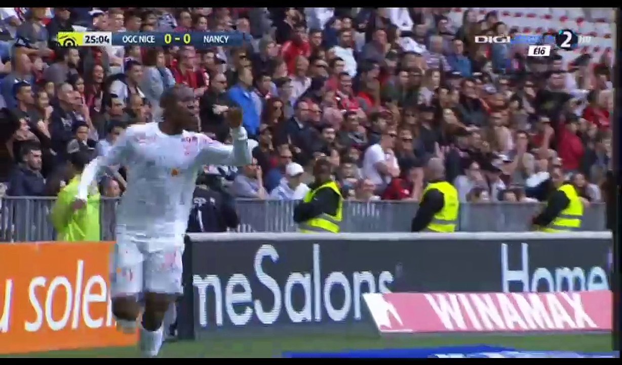 All Goals & Highlights HD - Nice 3-1 Nancy - 15.04.2017