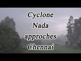 Cyclone Nada approaches Chennai, heavy rainfall predicted over weekend | Oneindia News