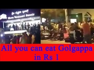 Mysore restaurant sells 'Golgappa' for Rs 1, Watch long queue | Oneindia News