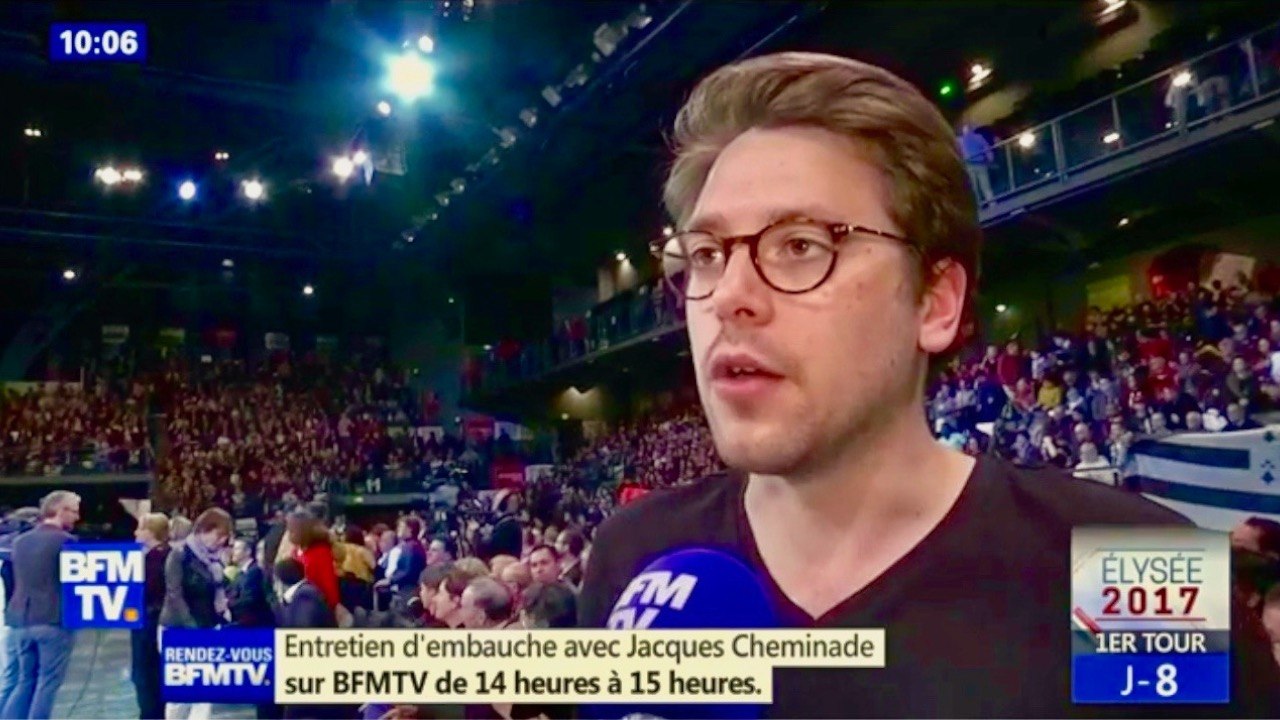 Les soutiens de Benoît Hamon au meeting à Rennes: "On ne déviera pas d'un iota jusqu'au premier  tour!"