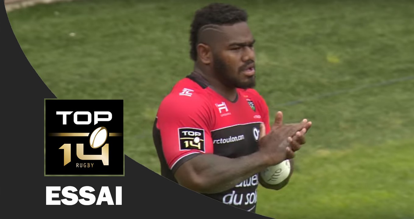 TOP 14 ‐ Essai Josua TUISOVA (RCT) – Toulon-Castres – J24 – Saison 2016/2017
