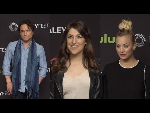 The Big Bang Theory CAST PaleyFest LA 2016 Kaley Cuoco, Mayim Bialik, Johnny Galecki