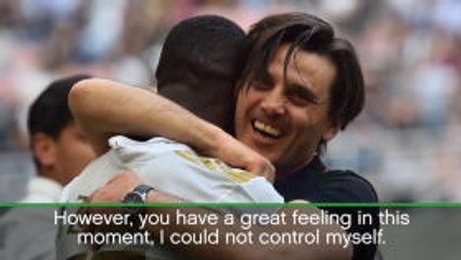 I could not hide my emotions after late goal - Montella