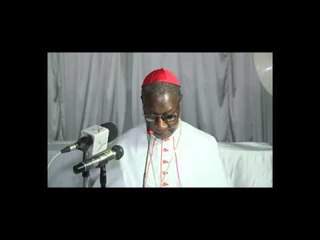 Theodore Adrien Sarr présente ses voeux à sa famille Diocésaine