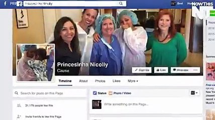 Vogëlushes së verbër i kthehet shikimi, ja kë pa për herë të parë… (VIDEO)