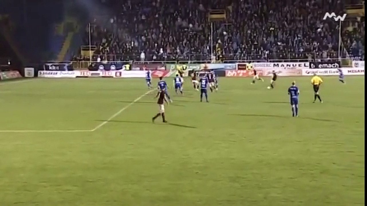 FK Željezničar - FK Sarajevo / Hebibović velika šansa