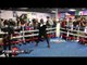 Canelo Alvarez vs. Alfredo Angulo- Canelo shadow boxing routine