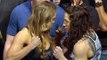 UFC 170 Ronda Rousey vs. Sara McMann weigh in & face off video