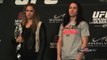 UFC 170 Rousey vs. McMann final press conference face offs & Cormier shoves Cummins