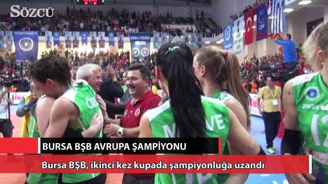 Bursa Büyükşehir Belediyespor Avrupa şampiyonu
