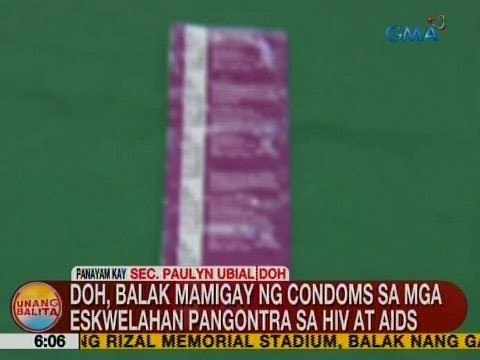 UB: DOH, mamimigay ng condoms sa mga eskwelahan pangontra sa HIV at AIDS