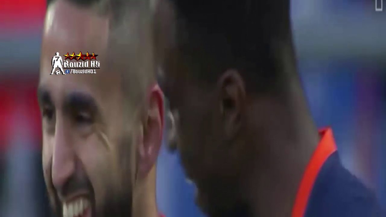 هدف رياض بودبوز ضد لوريان 15-04-2017