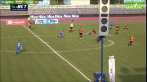 A Pitch Scores A Goal In Polish 3rd League Between Unia Tarnów and KSZO Ostrowiec!