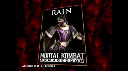 Mortal Kombat Armageddon - Biocard Rain