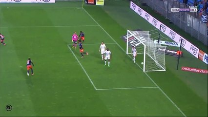1-0 Ryad Boudebouz Goal - Montpellier 1 - 0 Lorient - 15.04.2017