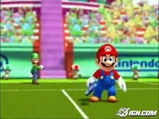 Mario Power Tennis Intro